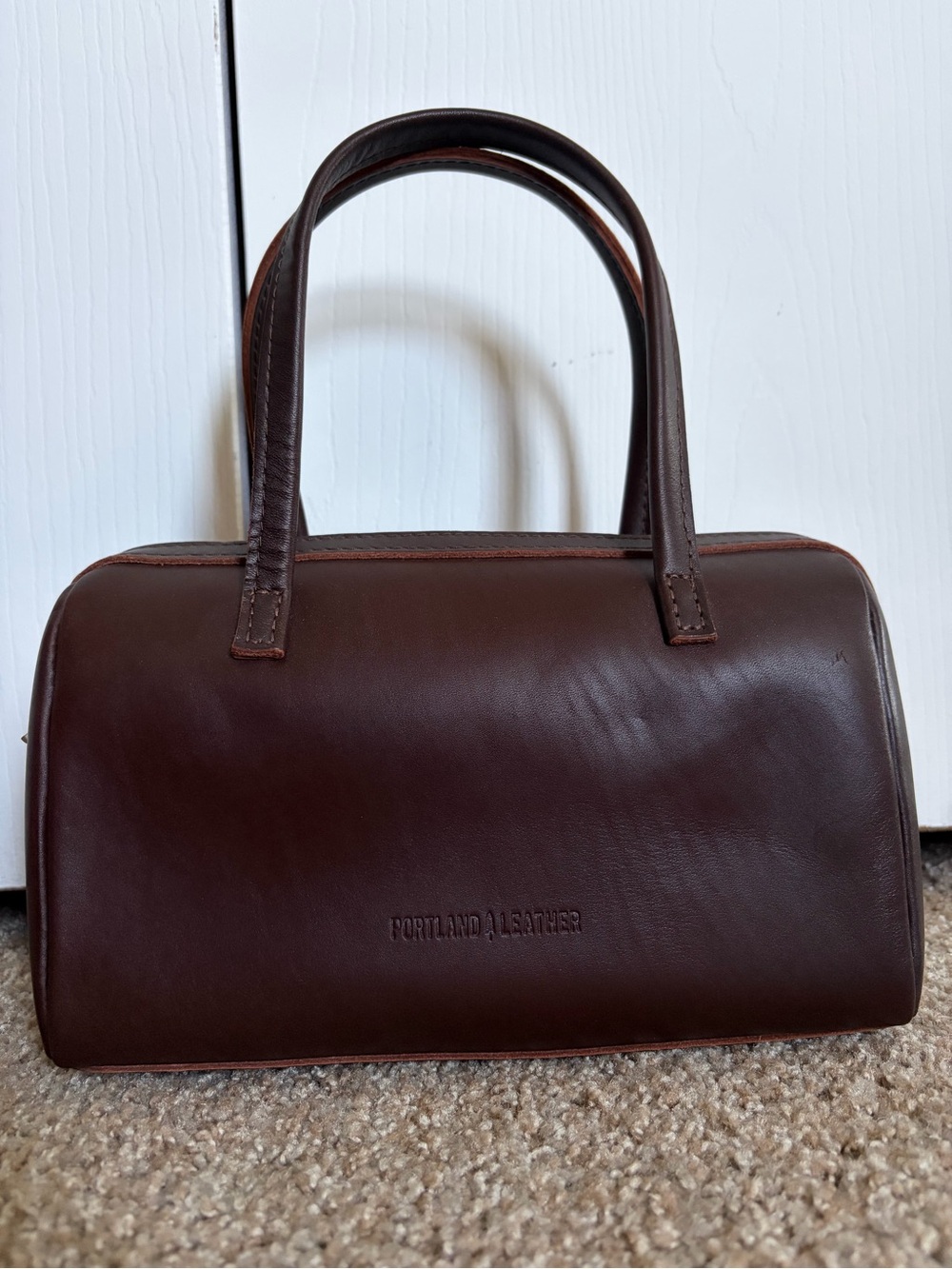 NWOT Portland Leather Goods Large Sloan Doctor Bag 💼 in Grizzly 🐻🤎